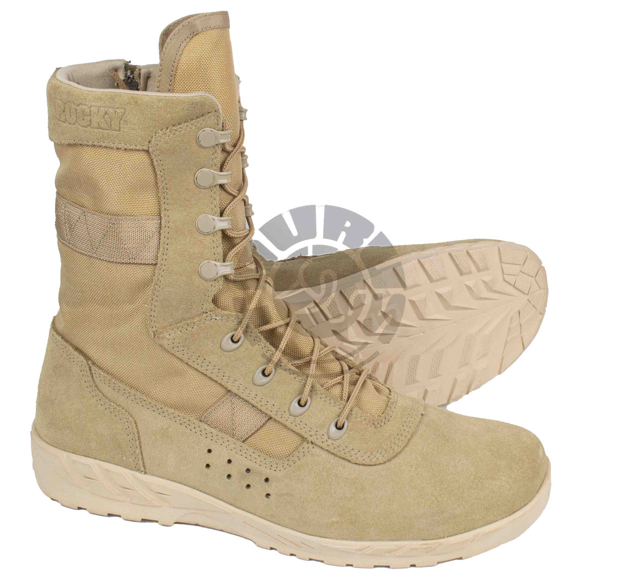 Берці літні армії США Rocky Side-Zip 8" Tan (42.5-43р.), фото 1