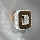 Світлодіодне бра LED 6 Вт кришталеве колір каркасу золотий D-0714G, фото 3