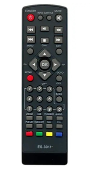 Пульт ДК до T2 тюнерів Eurosky ES-11, ES-15, ES-16, ES-17, ES-18