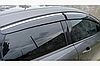 Вітровик Ford Focus III сед/хетч 2011-2018 (скотч) Sunplex з хром молдингом, фото 5