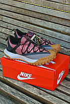 Кросівки чоловічі термо Nike ACG Mountain Fly Low Gore-Tex Red Black Взуття Найк Маунтін Флай червоні текстиль ГореТекс єврозима, фото 3