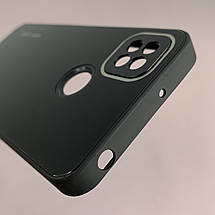 Чохол для Xiaomi Redmi 9C скляний чохол із захистом для камери на телефон сяомі редмі 9с чорний k9e, фото 6