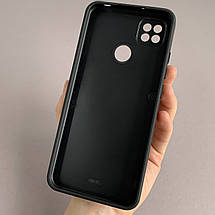 Чохол для Xiaomi Redmi 9C скляний чохол із захистом для камери на телефон сяомі редмі 9с чорний k9e, фото 3