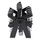 Спецівниця органайзер на підставці 18 скляних баночок Spice Rack Набір обертовий для спецій на кухню, фото 4