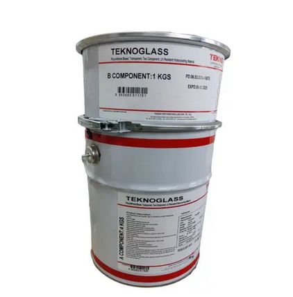 Прозора гідроізоляція на основі поліуретану, УФ-стійка Teknoglass (Teknobond 660), 5 кг., фото 3