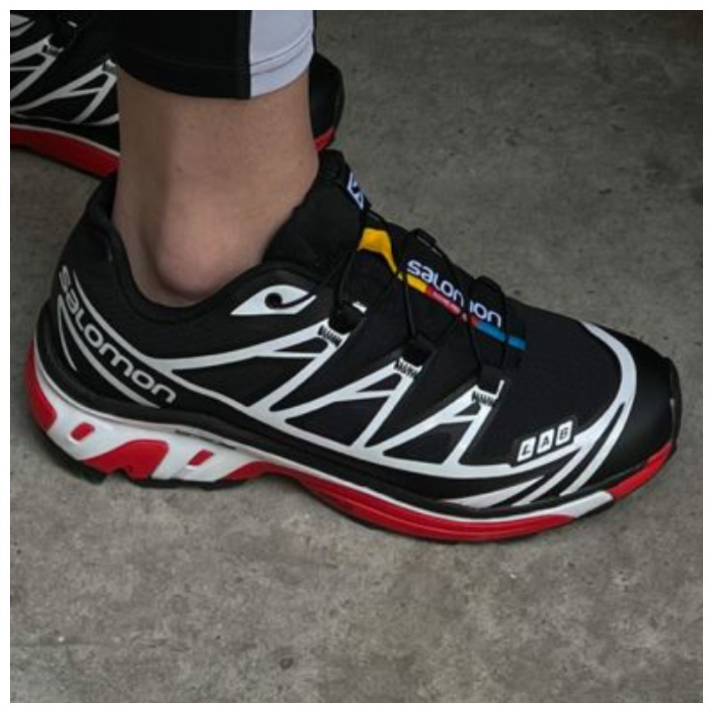 Чоловічі / жіночі кросівки Salomon XT-6 Advanced Adv Black Red White LAB, унісекс чорні кросівки саломон хт6, фото 1