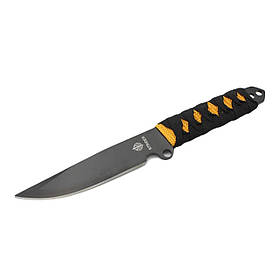 Ніж метальний U64 з Чохлом 24см Black-Yellow (7_00668)
