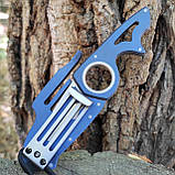 Ніж шийний CRKT Renner Neckolas 2391, G10 blue, фото 5