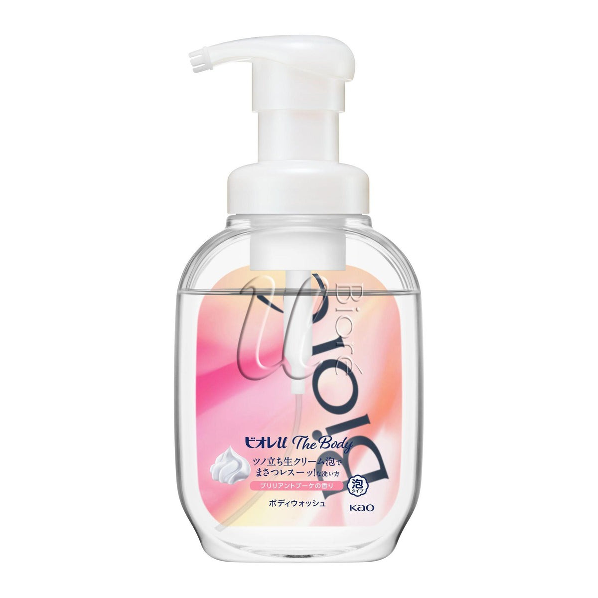 Мило-пінка для душу з квітковим ароматом Kao Biore u The Body Foam 540 мл.(410979)