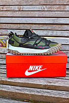 Кросівки чоловічі Nike ACG Mountain Fly Low Gore-Tex Khaki Взуття Найк Маунтін Флай хакі текстиль Гор-Текс демісезон, фото 6