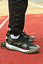 Кросівки чоловічі Nike ACG Mountain Fly Low Gore-Tex Khaki Взуття Найк Маунтін Флай хакі текстиль Гор-Текс демісезон, фото 3
