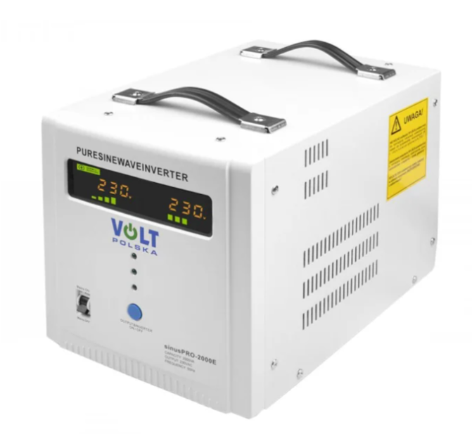 VOLT SINUS PRO 2000 E 12/230V (2000VA/1250W) (3SP092012E) Лінійно-інтерактивне ДБЖ Volt Polska SINUS PRO 2000E