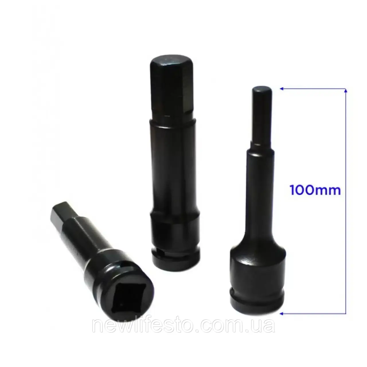 Головка 1/2" з насадкою Hex 10мм ударна