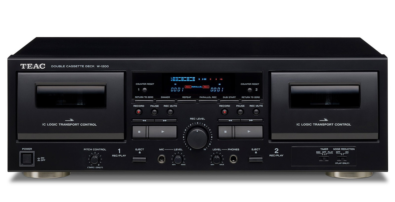 TEAC W-1200 - Двох касета дека, фото 1