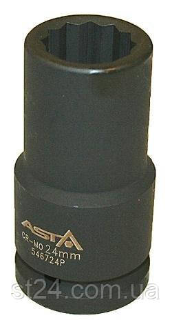 Голівка ударна довга 12-гр. 3/4 36мм ASTA 546736P, фото 1