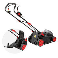 Газонокосарка STORM INTERTOOL WT-9216 акумуляторна з безщітковим двигуном 40В, 3500об/хв, 370мм, зріз 25-75мм, 40л, без ЗП та АКБ, фото 4