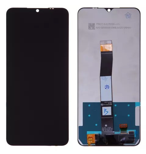 Дисплей для Xiaomi Poco C40, Redmi 10C, чорний, без рамки