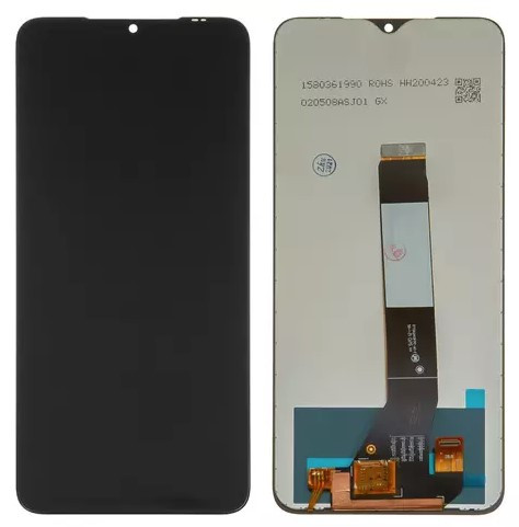 Дисплей для Xiaomi Poco M3, Redmi 9T, чорний, без рамки, фото 1