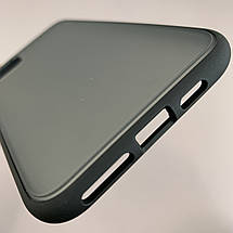 Чохол для Apple iPhone 11 Pro Max чохол Totu з кольоровими кнопками на телефон айфон 11 про макс чорний tcb, фото 4