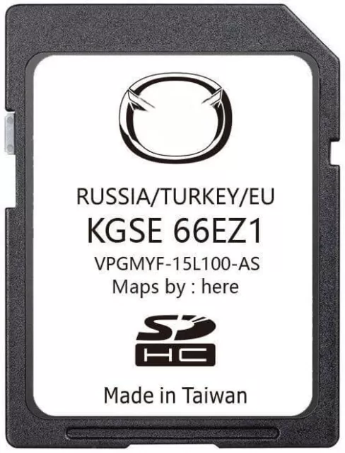 Карти навігації Mazda KGSE 66 EZ1 2022/2023, Україна + Європа