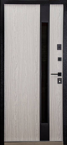 Вхідні двері Magda Тип 16 720.1 вулиця метал Графіт темний/Венге парма, фото 2