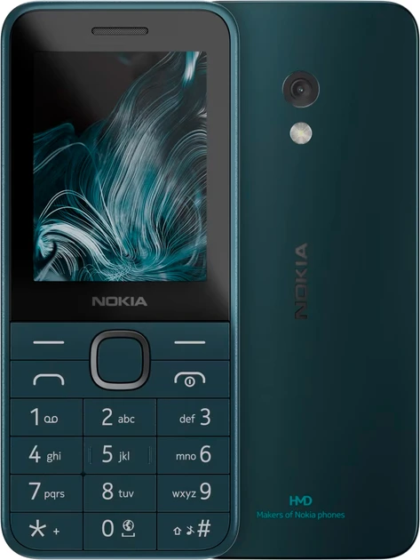 Телефон Nokia 225 4G TA-1610 DS 2024 Dark Blue UA UCRF
