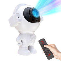 Зірковий 3D-проєктор MGY-141 Astronaut, Bluetooth, Speaker, Night Light, фото 3