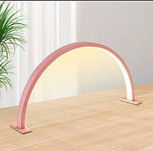 Безтіньова лампа-півмісяць М55 (50 Вт.) настільна, для освітлення, Рожевий