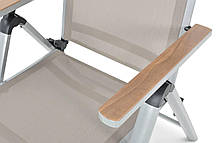 Комплект стол и стулья для террасы Brisbane Taupe, фото 5