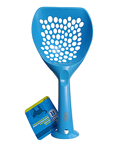 Лопатка для котячого туалета Блакитна 9х15,5х32см Catit Kitty