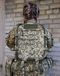 Штурмовий рюкзак "PL", рюкзак до плитоноски мультикам