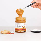 Паста органічна, арахісова, Organicö roast peanut butter smooth, ClearSpring, 170 г, фото 2