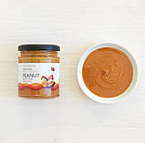 Паста органічна, арахісова, Organicö roast peanut butter smooth, ClearSpring, 170 г, фото 3