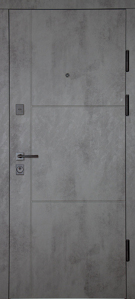 Вхідні двері Magda 175 Тип 13 квартира Оксид темний/Оксид світлий