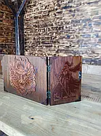 Ширма-майстра днд коричнева "Дракон" 60х21х8 см