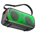 Акустика-караоке HOCO Party wireless dual mic outdoor BT speaker bs54 |BT5.1, 2Mic, 3H, AUX/FM/TF| чорна, фото 4