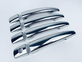 Накладки на дверні ручки для Citroen Berlingo 2008-2018 (4 шт., нерж.) TAN24