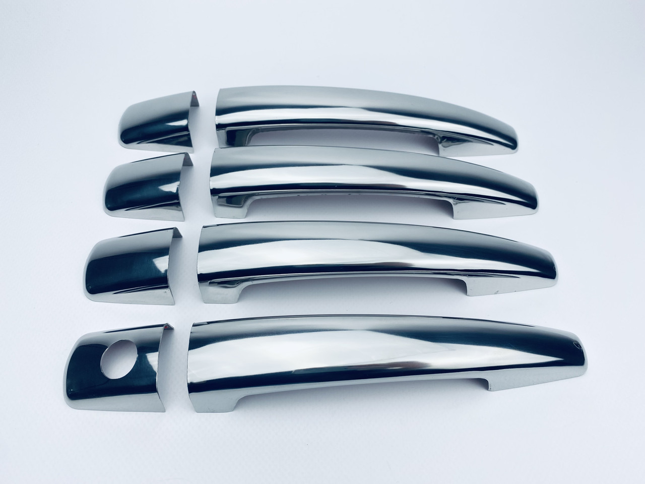 Накладки на дверні ручки для Peugeot 308 2007-2013 (4 шт., нерж.) TAN24, фото 1