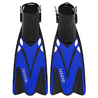 Ласти для дайвінгу з відкритою п'ятою LEGEND F79 розміри 40-47