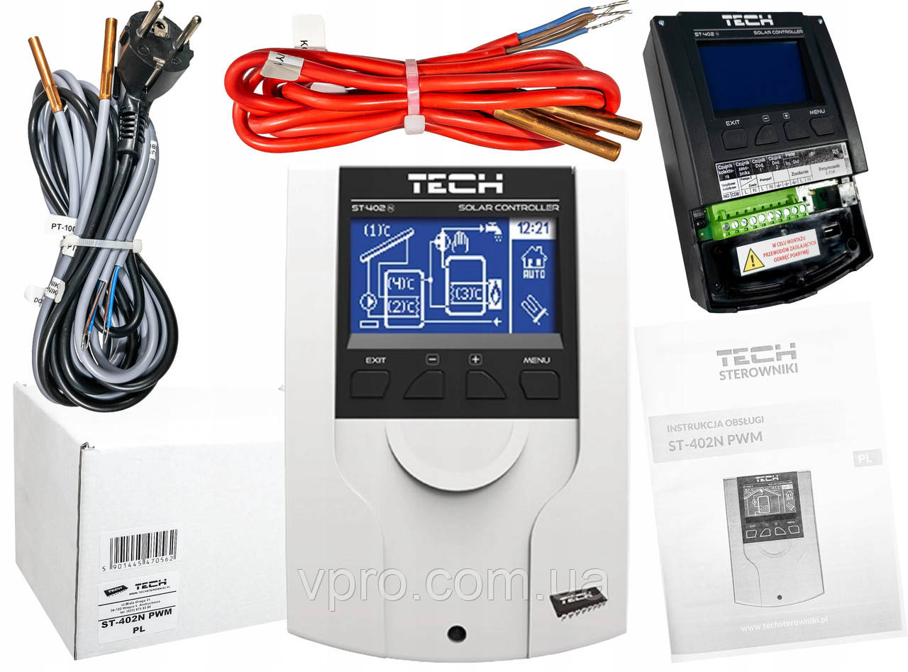 Tech ST 402N Автоматика для сонячних колекторів