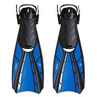 Ласти для дайвінгу з відкритою п'ятою Dolvor Batman F123-BL розміри 36-44