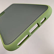 Чохол для Apple iPhone 11 Pro чохол Totu з кольоровими кнопками на телефон айфон 11 про зелений tcb, фото 4