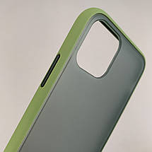 Чохол для Apple iPhone 11 Pro чохол Totu з кольоровими кнопками на телефон айфон 11 про зелений tcb, фото 3