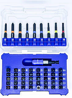 Набір біт RapidE Impact 25/50mm 50pcs (49шт біт + магнітний біто-тримач 60mm з фіксатором)