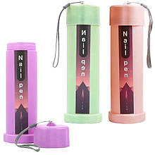 Пенал-тубус (органайзер, контейнер) 6см х 20см пластиковий - для зберігання косметичних пензлів та інструментів