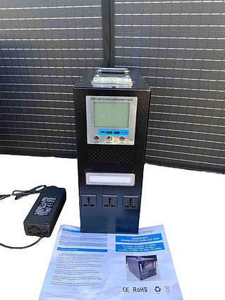 Портативна електростанція 2000 Вт POWER POLSKA  + сонячні панелі