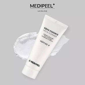 Пінка очищаюча з комплексом пептидів Medi-Peel Peptide 9 Aqua Essence Facial Cleanser 150 мл (341392), фото 4