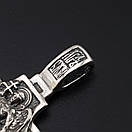 Чоловічий срібний хрестик Ангел Хранитель. Кулон Архангел Михаїл із срібла 925 проби., фото 8