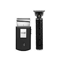 Комбо-набір для стрижки Hair Trimmer Skeleton + Wahl Mobile Shaver (HT 7870BK+3615-0471), фото 3