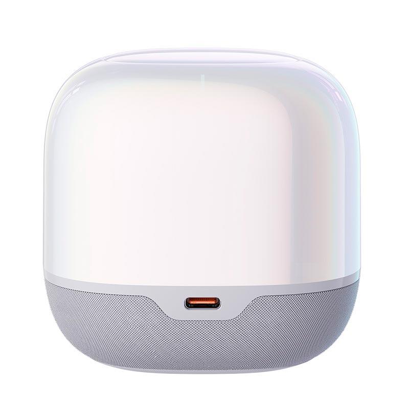 Акустика Baseus Aequr V2 Wireless Speaker Moon |BT5.0, 3EQ, 30h, TWS| біла
